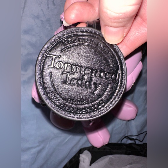 Dolls Kill Tormented Teddy backpack - Picture 3 of 8